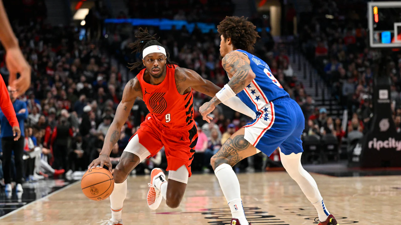 76Ers Vs Portland Trail Blazers Match Player Stats