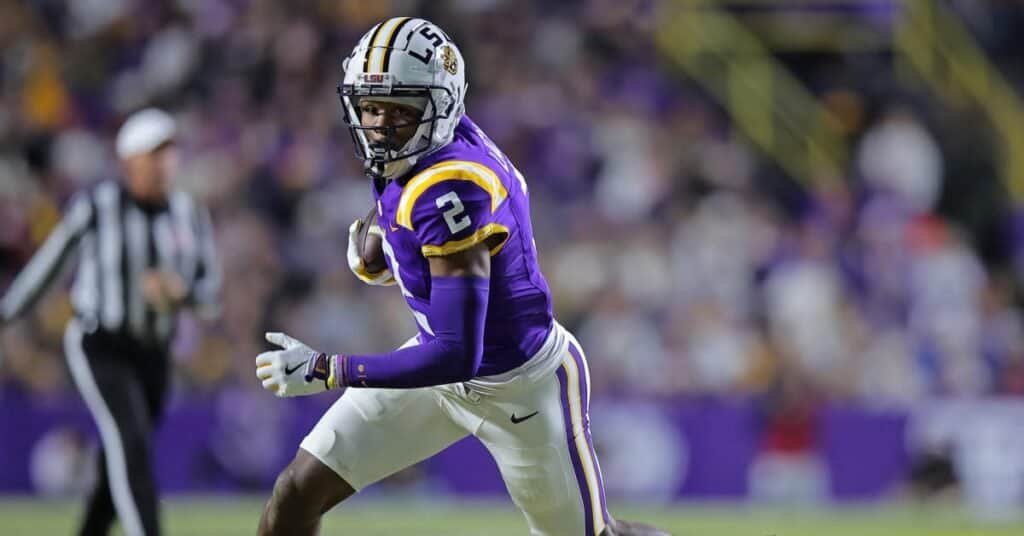 LSU Player Hit and Run