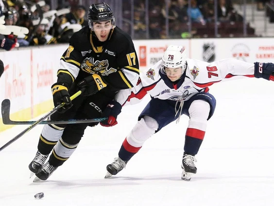 Lukas Fischer Overtime Goal Lifts Sarnia Sting
