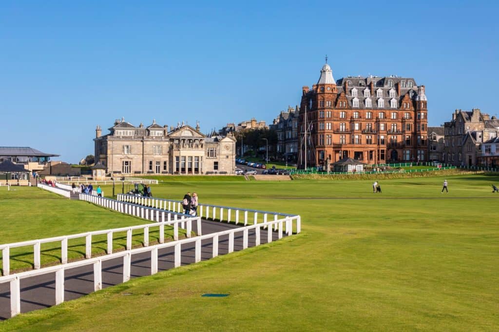 Famous Scottish links courses